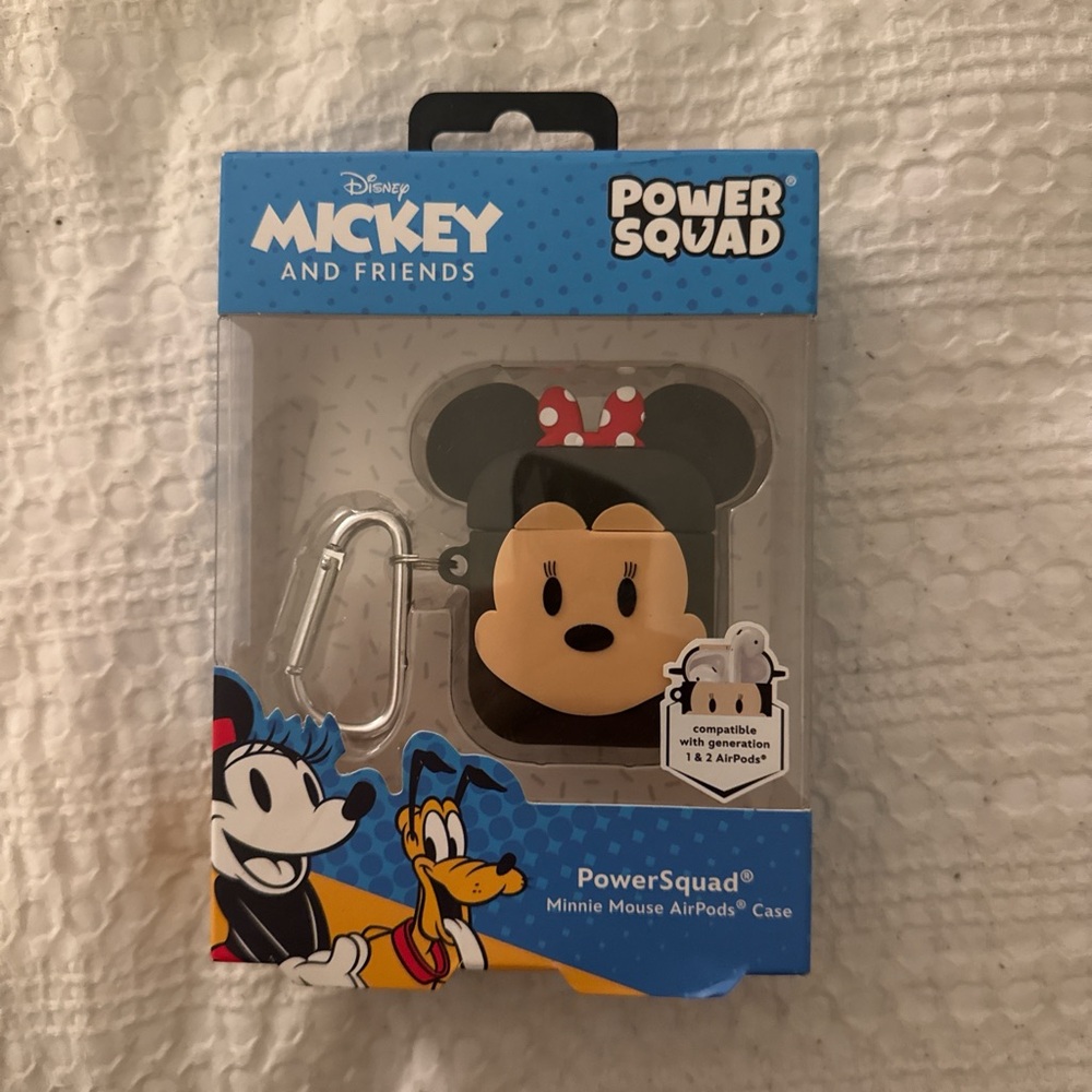 Disney Minnie Mouse Black and Red AirPods Case
